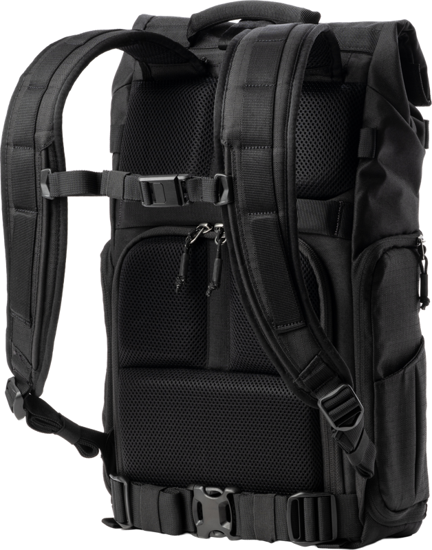 THINK TANK FocusPoint 22L I Hybrid RollTop Backpack I Asphalt Black