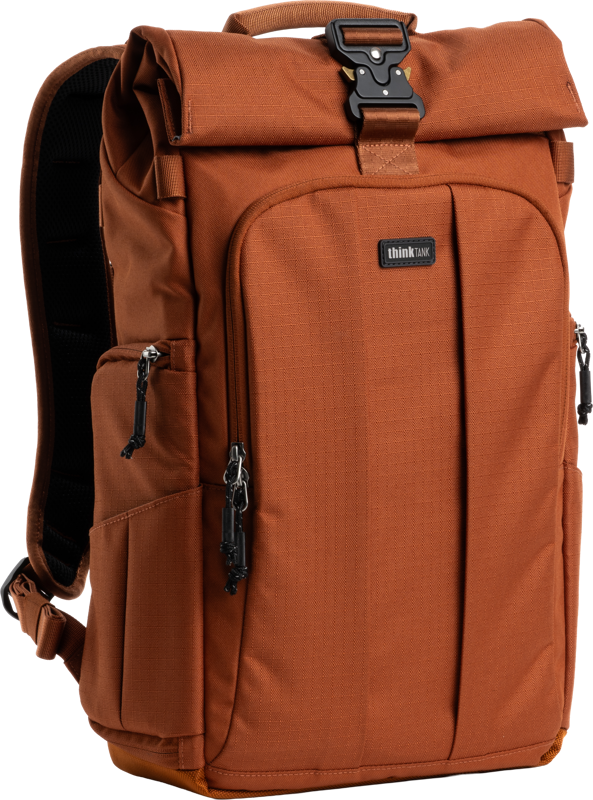 THINK TANK FocusPoint 22L I Hybrid RollTop Backpack I Urban Rust