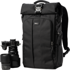 THINK TANK FocusPoint 30L I Hybrid RollTop Backpack I Asphalt Black