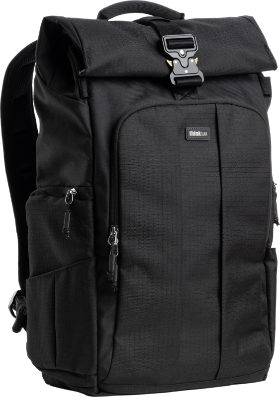 THINK TANK FocusPoint 30L I Hybrid RollTop Backpack I Asphalt Black