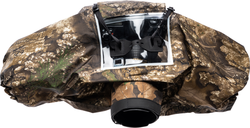 THINK TANK Rain Cover I RealTree APX Camo (EYEPIECE REQUIRED) I Hydrophobia D 24-70 V3