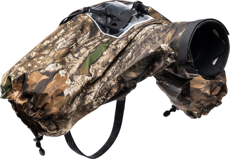 THINK TANK Rain Cover I RealTree APX Camo (EYEPIECE REQUIRED) I Hydrophobia D 70-200 V3