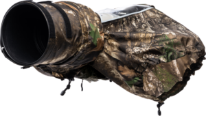 THINK TANK Rain Cover I RealTree APX Camo (EYEPIECE REQUIRED) I Hydrophobia DM 300-600 V3