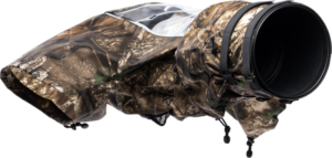 THINK TANK Rain Cover I RealTree APX Camo (EYEPIECE REQUIRED) I Hydrophobia DM 300-600 V3
