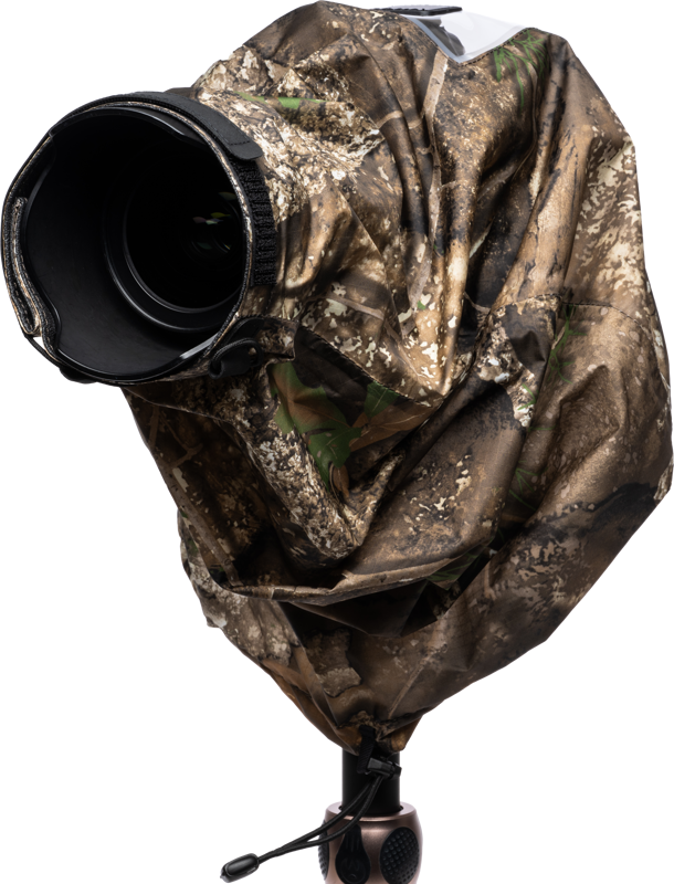 THINK TANK Emergency Rain Cover I RealTree APX Camo (Small)