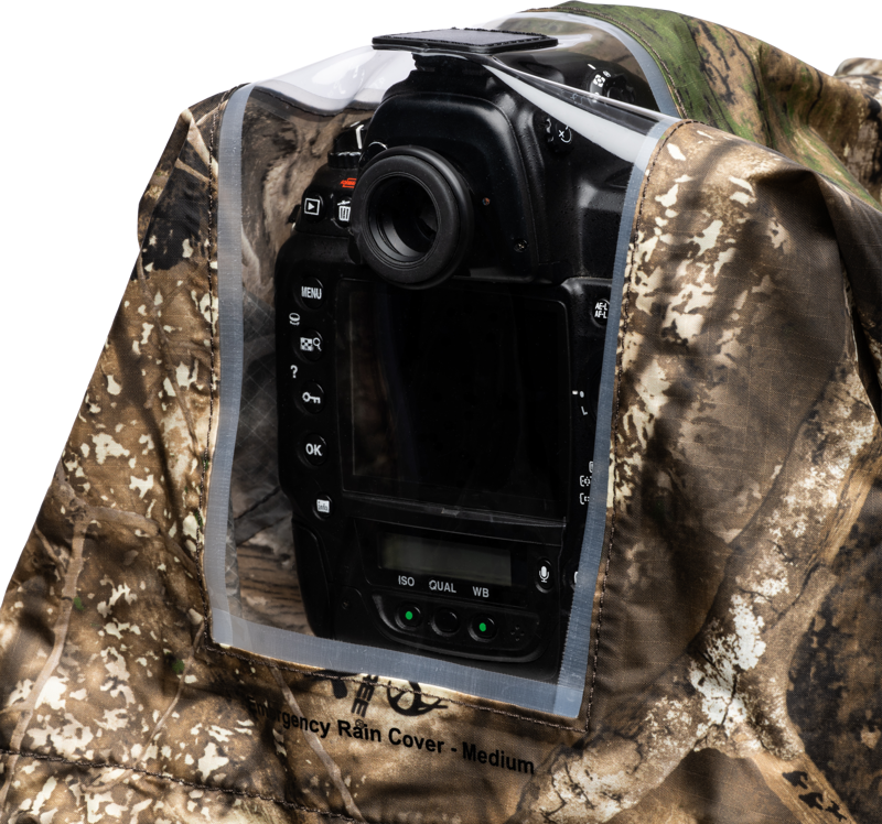 THINK TANK Emergency Rain Cover I RealTree APX Camo (Medium)