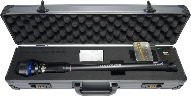 LAOWA Pro2be 24mm T8 2X Probe Lens (35 degrees Module) - (Cine) PL