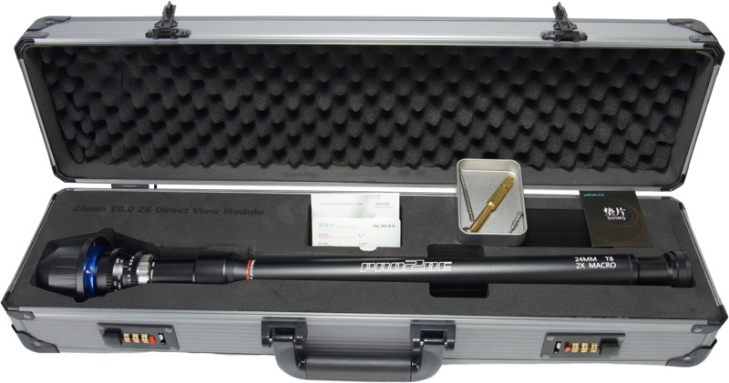 LAOWA Pro2be 24mm T8 2x Probe Lens (Direct View) - (Cine) PL