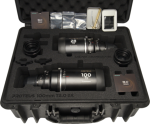 LAOWA Proteus 2X Anamorphic 2-Lens Bundle Set C (28mm, 100mm) - Silver - Arri PL/Canon EF
