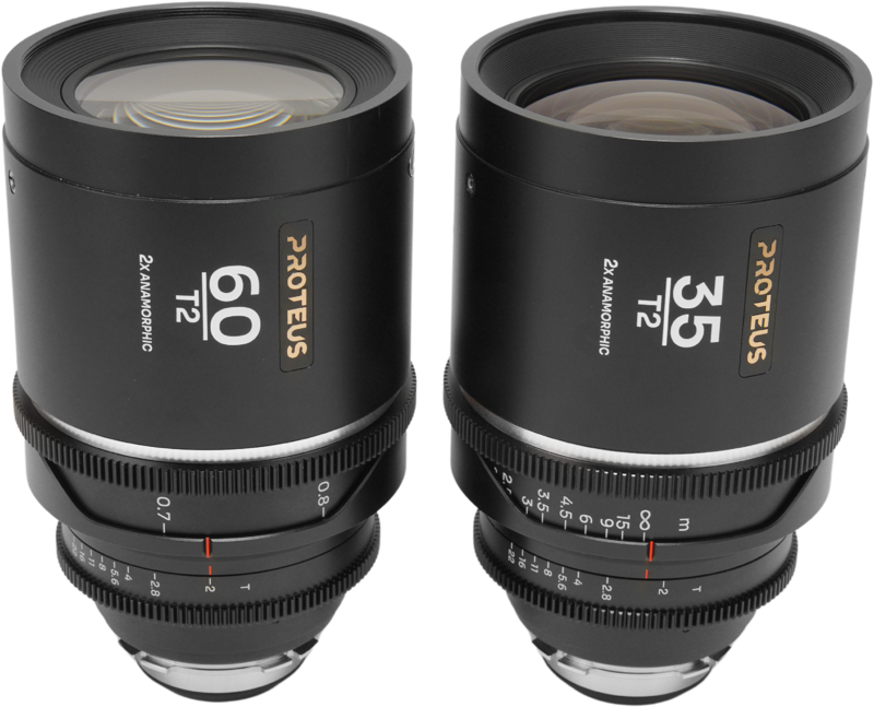 LAOWA Proteus 2X Anamorphic 2-Lens Bundle Set A (35mm, 60mm) - Silver - Arri PL/Canon EF
