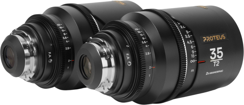 LAOWA Proteus 2X Anamorphic 2-Lens Bundle Set A (35mm, 60mm) - Silver - Arri PL/Canon EF