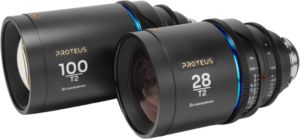 LAOWA Proteus 2X Anamorphic 2-Lens Bundle Set C (28mm, 100mm) - Blue - Arri PL/Canon EF