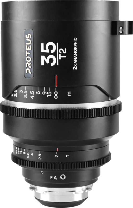 LAOWA Proteus 2X Anamorphic 35mm T2 - Silver - Arri PL/Canon EF