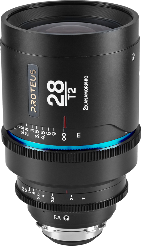 LAOWA Proteus 2X Anamorphic 28mm T2 - Blue - Arri PL/Canon EF