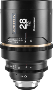 LAOWA Proteus 2X Anamorphic 28mm T2 - Amber - Arri PL/Canon EF