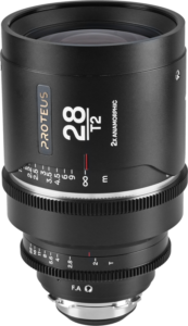 LAOWA Proteus 2X Anamorphic 28mm T2 - Silver - Arri PL/Canon EF