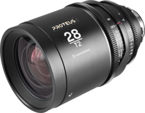 LAOWA Proteus 2X Anamorphic 28mm T2 - Silver - Arri PL/Canon EF