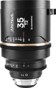 LAOWA Proteus 2X Anamorphic 35mm T2 - Amber - Arri PL/Canon EF