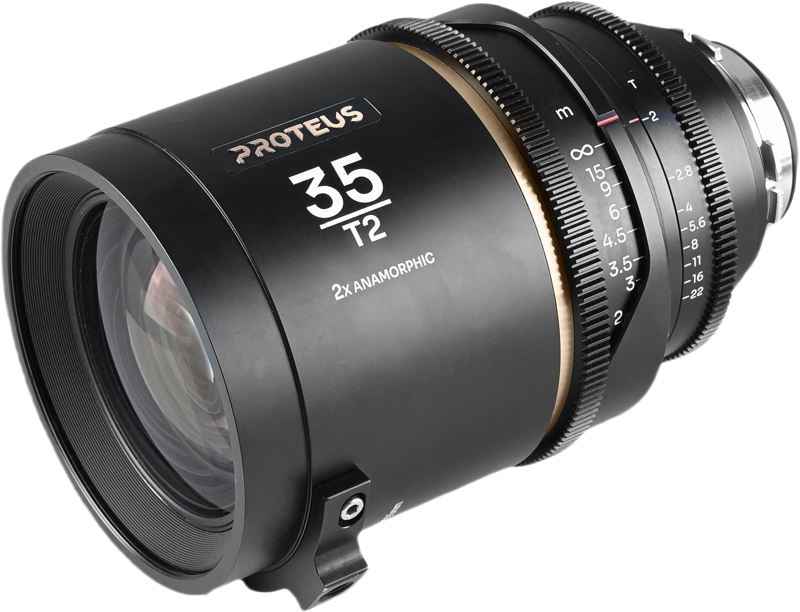 LAOWA Proteus 2X Anamorphic 35mm T2 - Amber - Arri PL/Canon EF