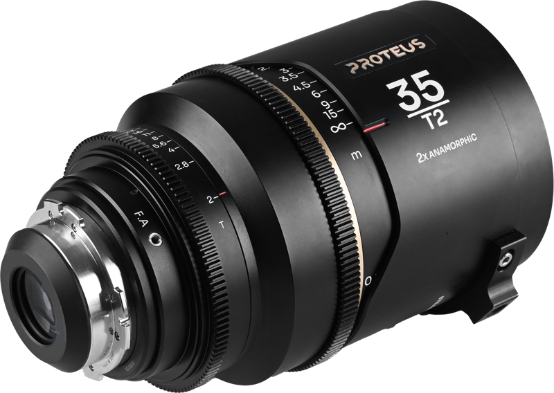 LAOWA Proteus 2X Anamorphic 35mm T2 - Amber - Arri PL/Canon EF