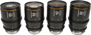 LAOWA Nanomorph LF Prime 4-Lens Bundle (32+42+55+85mm) Amber - Arri PL/ Canon EF