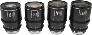 LAOWA Nanomorph LF Prime 4-Lens Bundle (32+42+55+85mm) Silver - Arri PL/ Canon EF