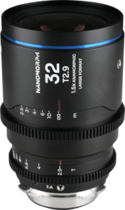 LAOWA Nanomorph LF 32mm T2.9 1.5X (Blue) - Arri PL/Canon EF