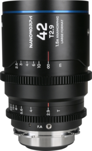 LAOWA Nanomorph LF 42mm T2.9 1.5X (Blue) - Arri PL/Canon EF