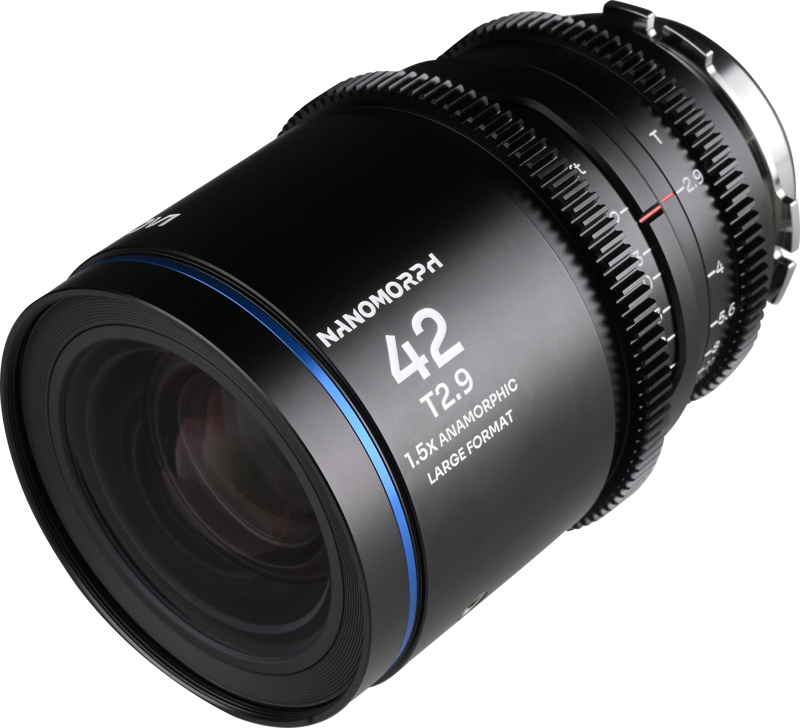 LAOWA Nanomorph LF 42mm T2.9 1.5X (Blue) - Arri PL/Canon EF
