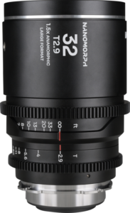 LAOWA Nanomorph LF 32mm T2.9 1.5X (Silver) - Arri PL/Canon EF