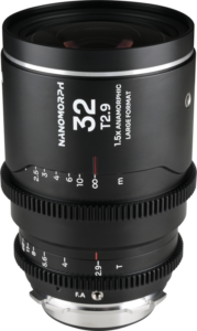 LAOWA Nanomorph LF 32mm T2.9 1.5X (Silver) - Arri PL/Canon EF