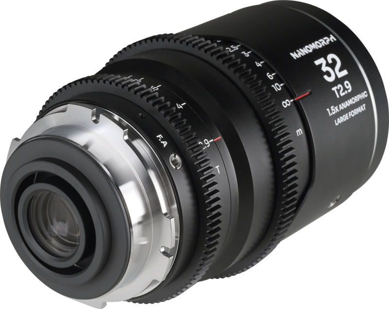 LAOWA Nanomorph LF 32mm T2.9 1.5X (Silver) - Arri PL/Canon EF