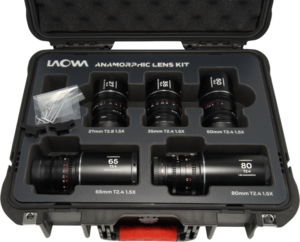LAOWA Nanomorph S35 Prime 5-Lens Bundle (27+35+50+65+80mm) Silver - MFT