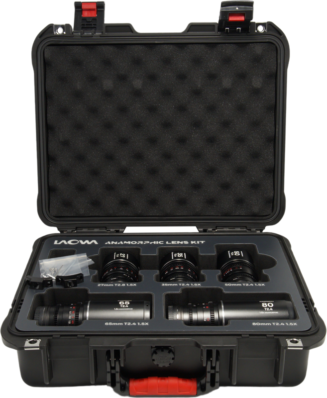 LAOWA Nanomorph S35 Prime 5-Lens Bundle (27+35+50+65+80mm) Silver - DL