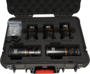 LAOWA Nanomorph S35 Prime 5-Lens Bundle (27+35+50+65+80mm) Amber - Canon RF