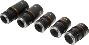 LAOWA Nanomorph S35 Prime 5-Lens Bundle (27+35+50+65+80mm) Amber - Sony E