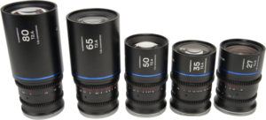 LAOWA Nanomorph S35 Prime 5-Lens Bundle (27+35+50+65+80mm) Blue - Sony E
