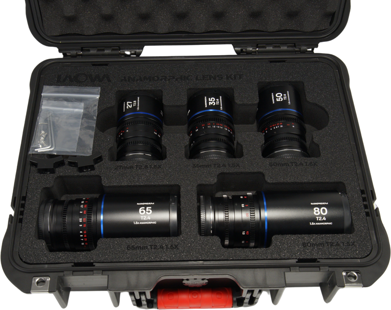 LAOWA Nanomorph S35 Prime 5-Lens Bundle (27+35+50+65+80mm) Blue - Sony E