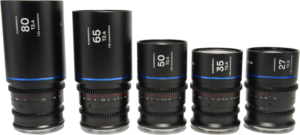 LAOWA Nanomorph S35 Prime 5-Lens Bundle (27+35+50+65+80mm) Blue - Fuji X
