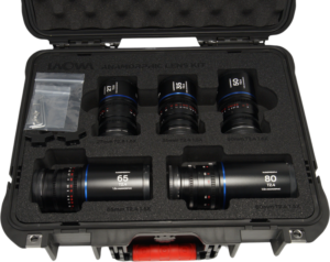 LAOWA Nanomorph S35 Prime 5-Lens Bundle (27+35+50+65+80mm) Blue - Canon RF