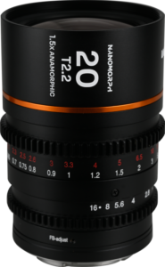 LAOWA Nanomorph 20mm T2.2 1.5X MFT (Amber) - MFT