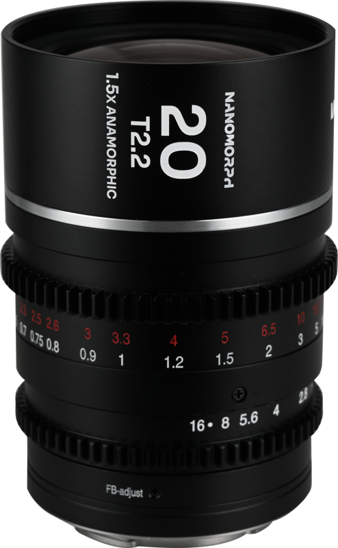 LAOWA Nanomorph 20mm T2.2 1.5X MFT (Silver) - MFT