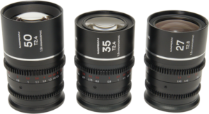 LAOWA Nanomorph S35 Prime 3-Lens Bundle (27mm, 35mm, 50mm) (Silver) - Nikon Z