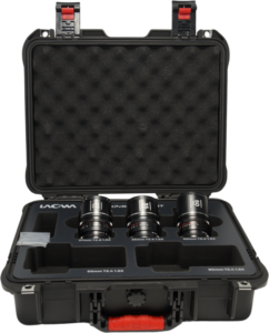 LAOWA Nanomorph S35 Prime 3-Lens Bundle (27mm, 35mm, 50mm) (Silver) - Canon RF