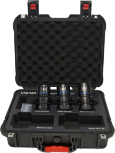 LAOWA Nanomorph S35 Prime 3-Lens Bundle (27mm, 35mm, 50mm) (Blue) - Sony E