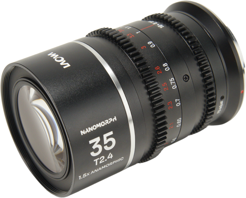 LAOWA Nanomorph 35mm T2.4 1.5X S35 (Silver) - DL