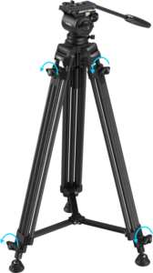 SMALLRIG 5441 AD14 Heavy-Duty Carbon Fiber Tripod