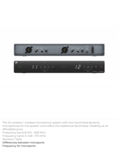 SENNHEISER - XSw 1-825 - DUAL