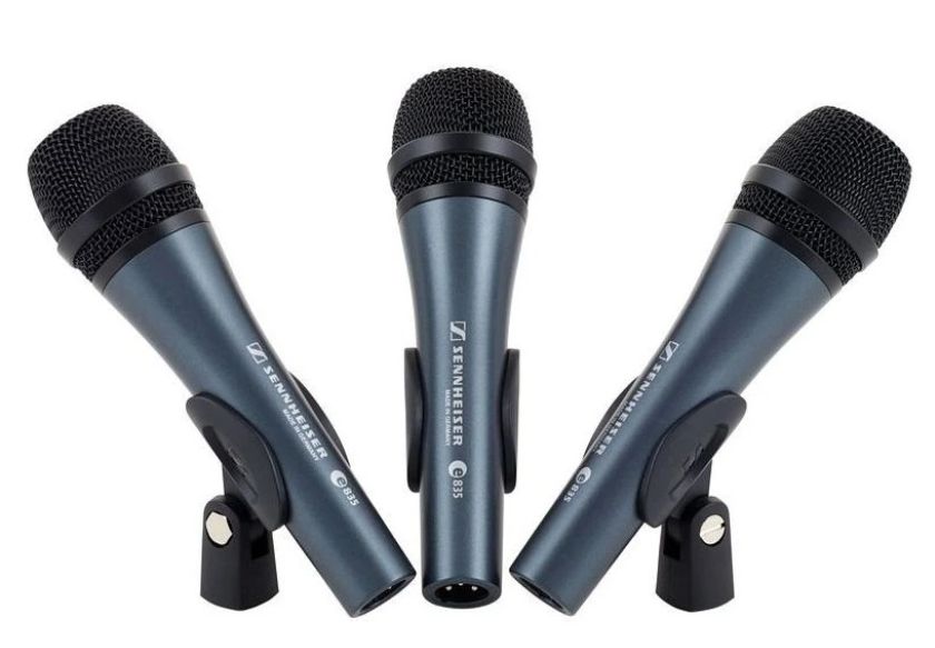 SENNHEISER e 835 3-PACK 3x Dynamic Cardioid Microphone