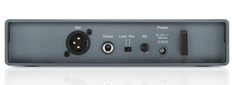 SENNHEISER EM-XSW-1-B Desktop receiver XSw 1, 614-638 MHz